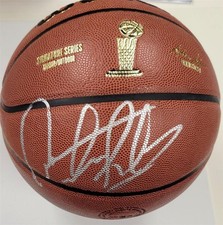 Dennis Rodman signed Wilson Trophy Series NBA Basketball autograph ~ Beckett BAS