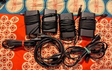 Dell 65 watt Circle Charger for laptops, lot of 4