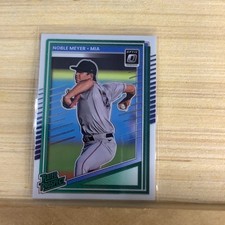 Noble Meyer 2025 Donruss OPTIC RATED PROSPECT #110 - Marlins RC B-18