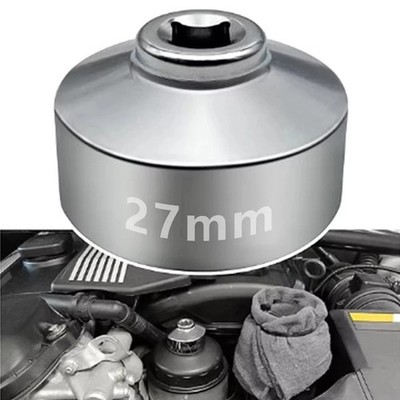 27 mm flacher Ölfilterschlüssel Steckschlüssel robust Premium 3/8 Zoll Antrieb Auto UK