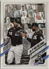 2021 Topps #14 Do It for the Fans! (Eloy Jimenez / Luis Robert) CL, CPC