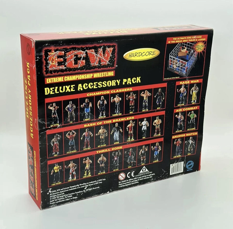 ECW Extreme Championship Wrestling Deluxe Accessory Pack Playset (2000 OSFTM) - Image 2 of 4