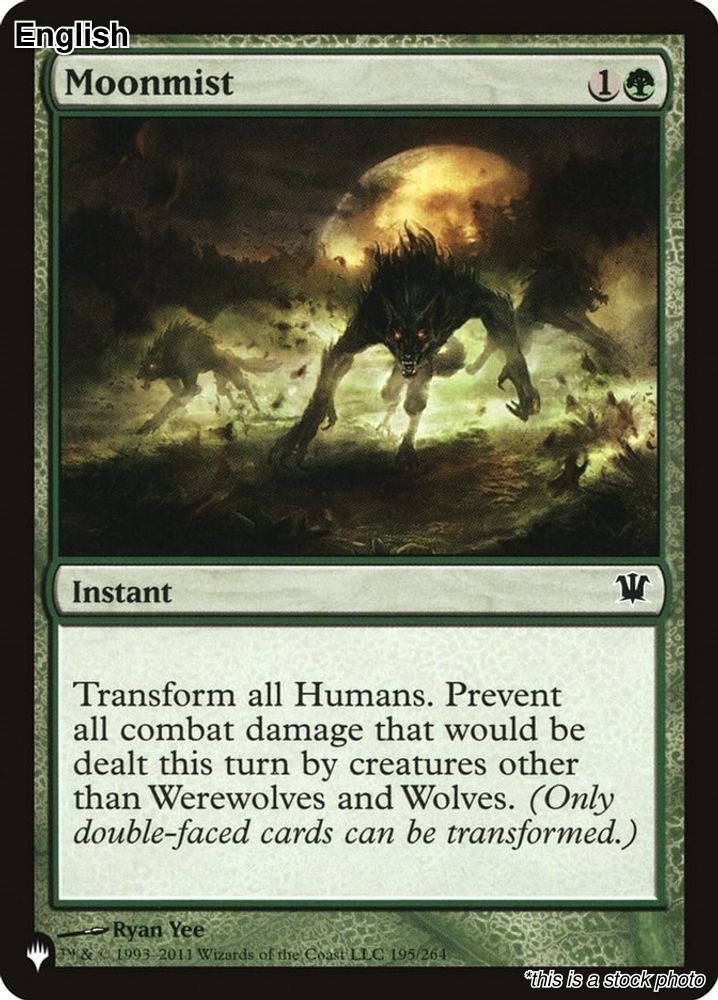 Moonmist EN [LIST - 195/264] - NM TCG MTG