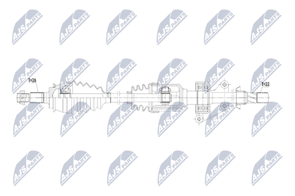 NTY Antriebswelle NPW-BM-244 FüR Mini R50 R53 R52 Cooper One-image