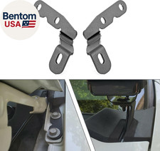 Hood Ditch Low Profile Bracket Light Pod Mount Compatible with Chevy Silverado 1