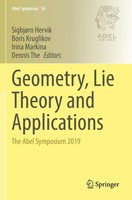 Geometry, Lie Theory And Applications The Abel Symposium 2019 Hervik (U. A.) Xii