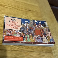 Victoria & Albert Museum Indian Art 30 Colour Postcard Book - Full Unwritten 