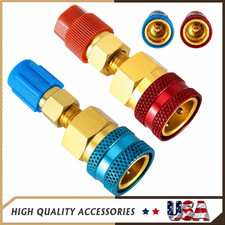 R1234yf To R134a Adapter Kit Quick Couplers Hilo Side Conversion For Car Ac Us R1234yf To R134a Adapter Kit Quick Couplers Hilo Side Conversion For Car Ac Us