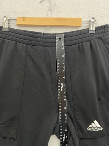 Adidas Jogginghose Herren Large Schwarz Tapered Fußball Kordelzug - Bild 3 von 8
