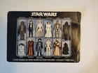 Vintage Kenner STAR WARS Vinyl Carrying Case INSERT & STICKERS