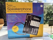 RadioShack Four-Line Speakerphone w/ 40 Number Memory and Intercom System 612