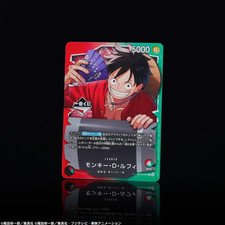 One Piece Ichiban Kuji Monkey D. Luffy OP13-001 Leader Sealed promo US SELLER