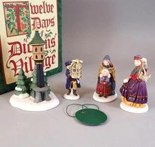 Department 56 Two Turtle Doves 12 Days of Dickens Village #5836-0 Porcelain