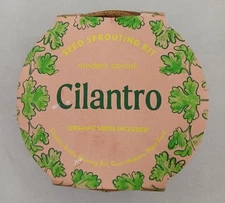 Modern Sprout Seed Sprouting Kit  cilantro Seeds Growing Pot, new