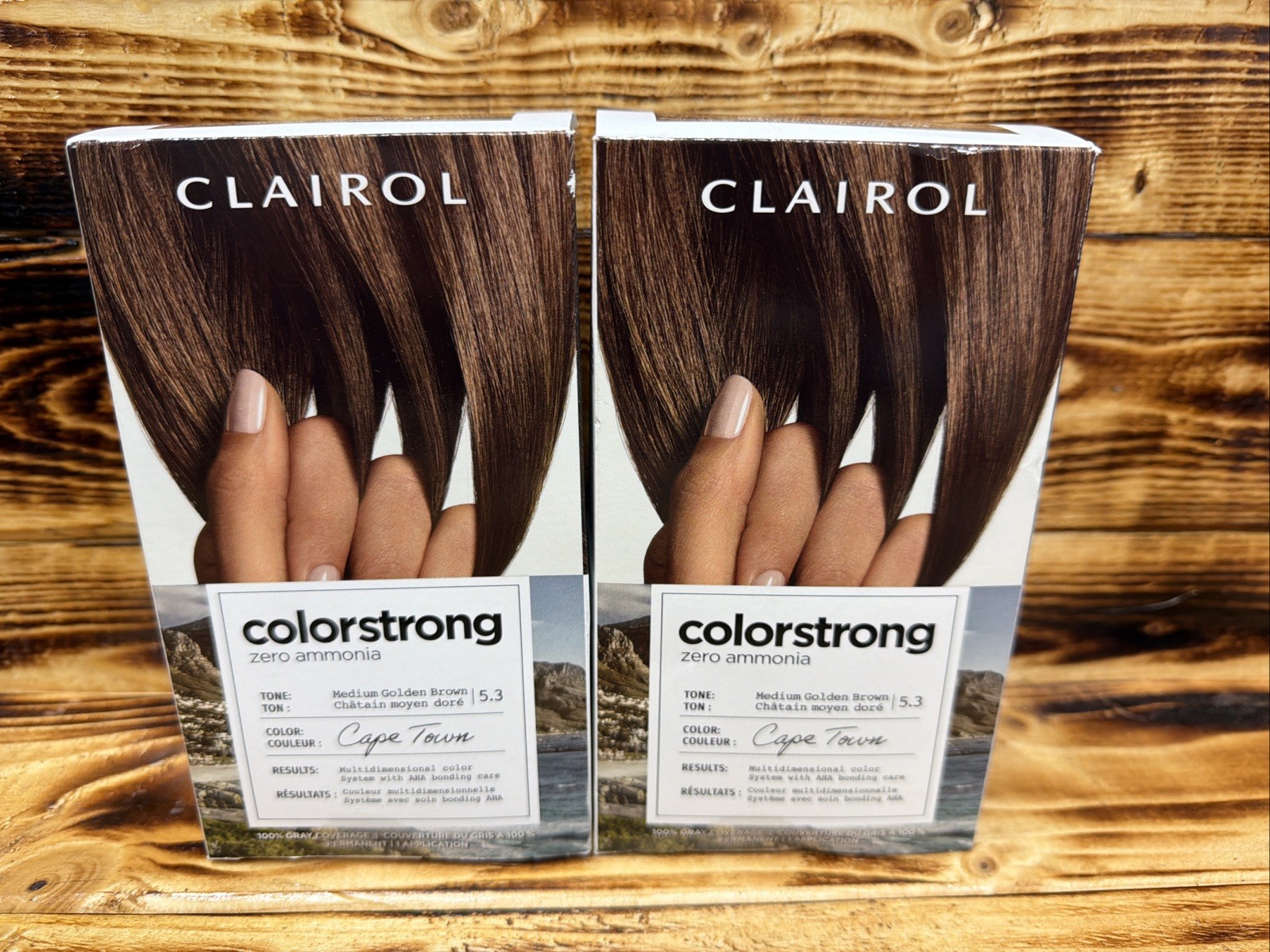 Strong Hair Color 5.3 Medium Golden Brown New In Box