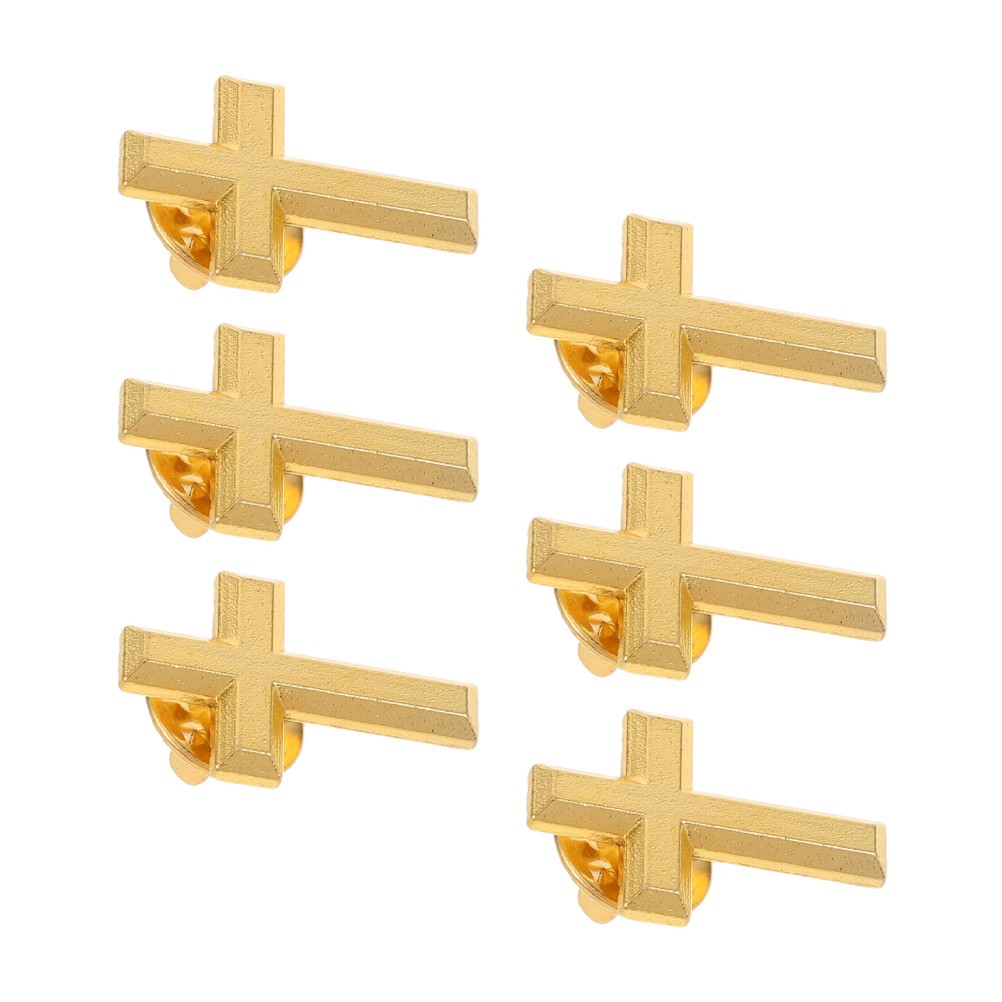 18 pcs Cross Lapel Pin for Men and Women, Christian Religious Faith Brooch image 9