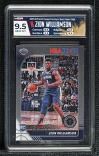 2019 Panini NBA Hoops Premium Stock Zion Williamson #258 HGA 9.5 GEM MINT 06xq