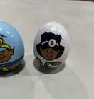 Vintage Lot of 4 Hasbro Weebles Wobble Eggs Dog Doctor Fireman Cop — photo 4