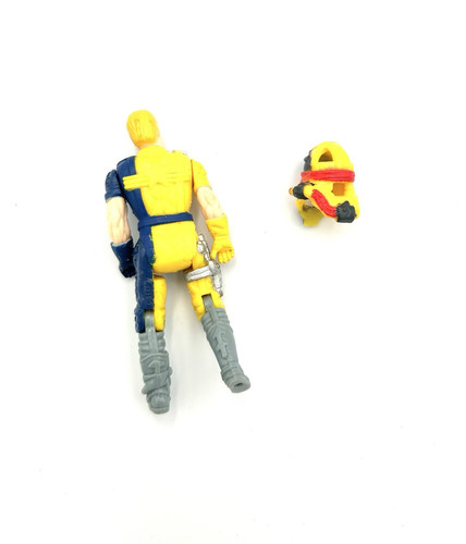 M.A.S.K. 1987 Figura de conductor Matt Trakker MASK Goliath con casco cubierta Kenner - Imagen 12 de 12