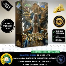 v2.91 Quantum Queen EA Gold Expert Advisor MT5 Metatrader Forex Prop Firm Robot