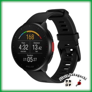 Polar Pacer GPS Course à pied Smartwatch Tests d'entraînement Heart Rate Monitor Night Black