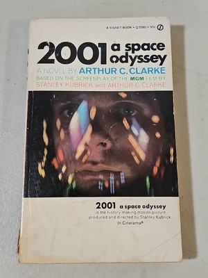 2001 a space odyssey by Arthur C Clarke 1968 First Edition Paperback