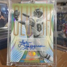 2024 Panini Illusions Clutch Signatures John Jefferson #14/99 (AU) Chargers.