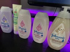 JOHNSON'S Baby Bundle Bedtime Lotion, Aloe B5 Lotion, Skin Nourish Cream