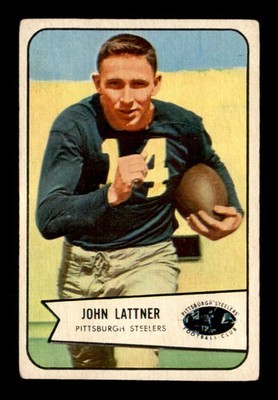 1954 Bowman #128 John Lattner RC VG X3710523
