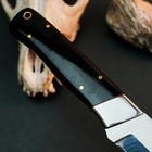 8.9" D2 Tactical Camp Knife Full Tang Resin Handle Fixed Blade Leather Sheath — photo 10