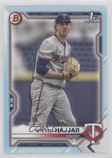 2021 Bowman Draft Sky Blue 495/499 Steven Hajjar #BD-161 0q4s