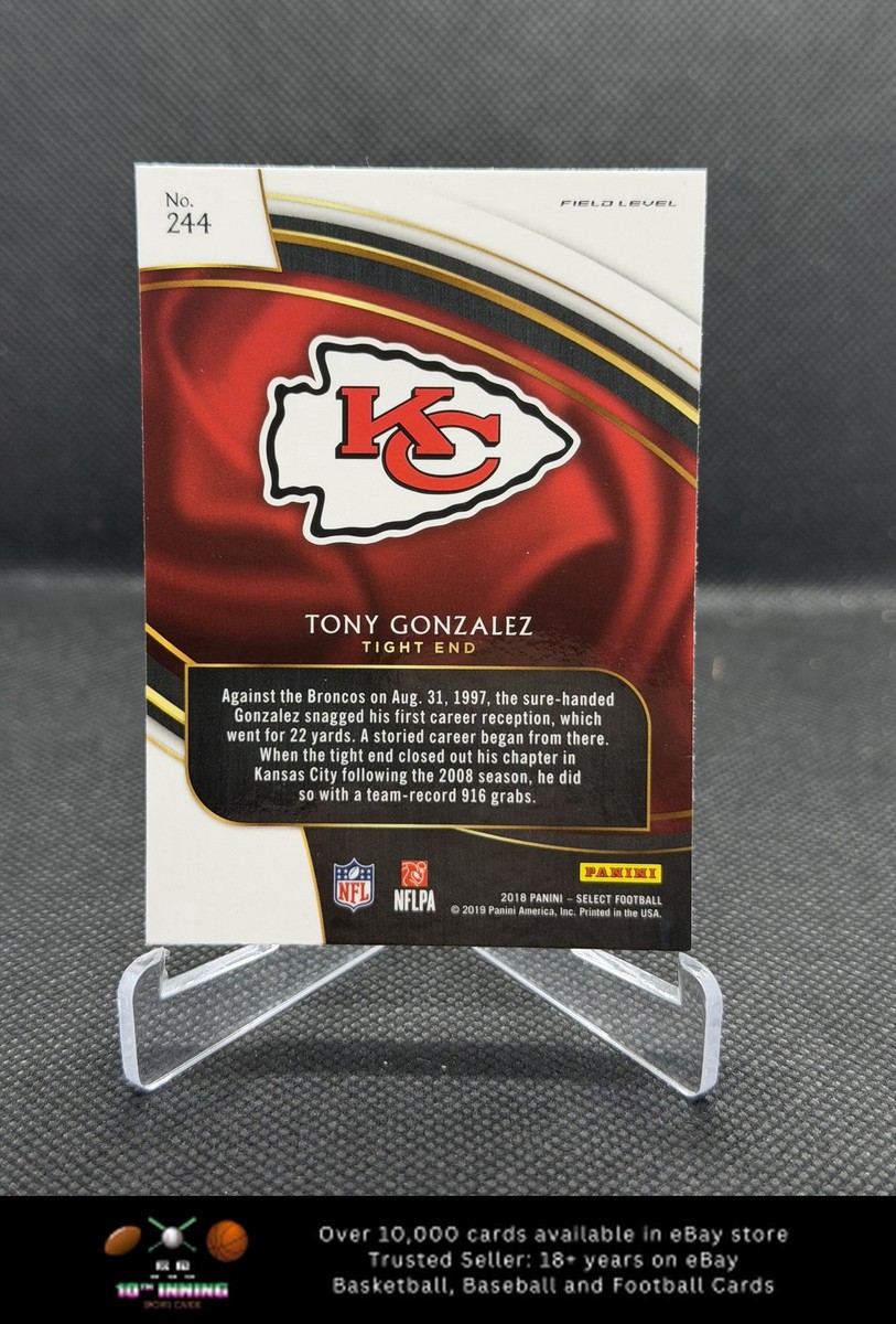 2018 Panini Select FOOTBALL #244 Tony Gonzalez | eBay