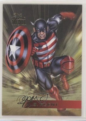 2019 Flair Marvel US Agent #82 0v5b