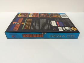 Supreme Warrior (Sega CD) 2 Discs - Complete in Box W Reg, and tested.