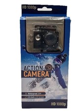 Action Camera HD 1080p 2.0" LCD Display 140  Angle 1.5Hr Waterproof Battery Life