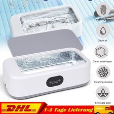 640ml Ultraschallreiniger Digital Reinigungsger&auml;t Brillen Schmuck Reiniger Timer