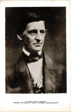 Ralph Waldo Emerson RPPC Postcard Unposted Co...