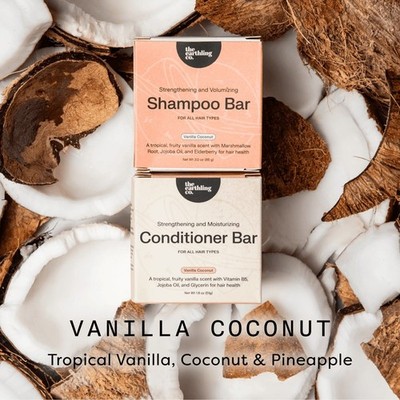 The Earthling Co Strengthening Volumizing Conditioner Bar Vanilla Coconut 1.8oz