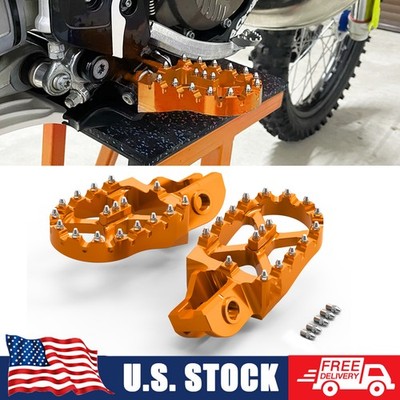 NICECNC Foot Pegs Footrests For KTM 150 250 300 350 450 500 EXC F XCW 2017-2023