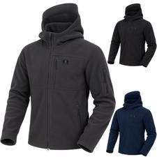 Heavy Fleece Protection Hoody Iron Mountain Thermal Hooded Jacket Hoodie Sweater