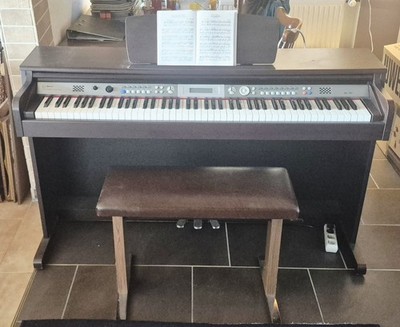 Digitalpiano C. Aemon DP-8000 mit Sitzbank