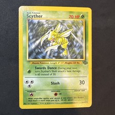 Pokémon TCG Scyther Jungle 26/64 Regular Unlimited Rare Lp