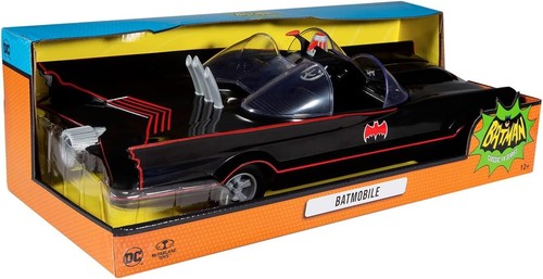 Classic 1966 Batmobile with Rolling Wheels & Rotating Steering for Collectors - Picture 12 of 12