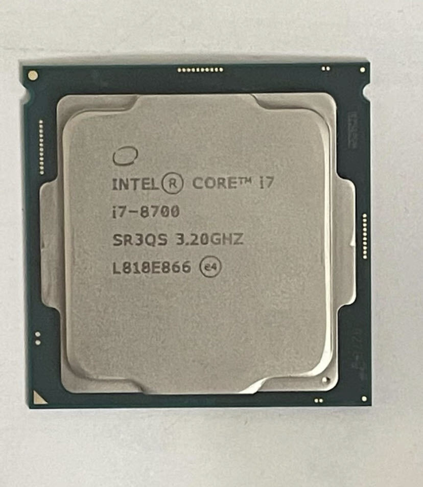 INTEL(R) CORET™ 17-8700 Intel Core i7-8700 3.2ghz 6c/12t LGA1151 95w For ASUS ROG