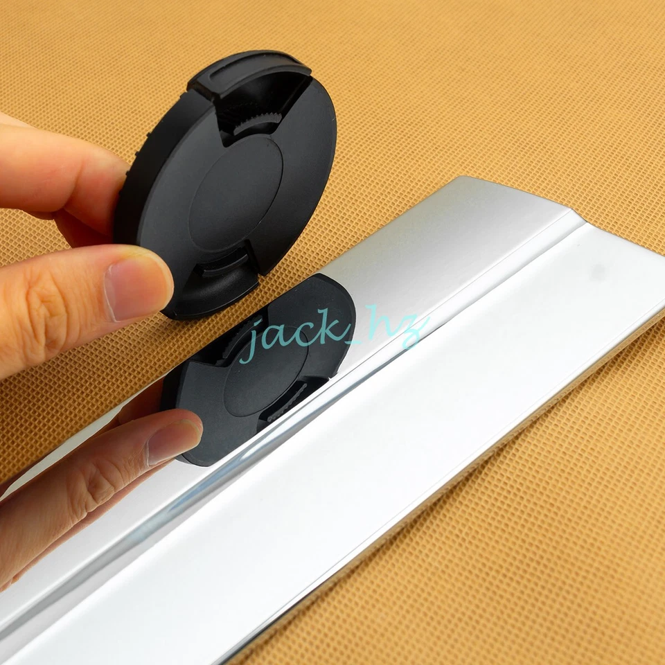 Para Mitsubishi Pajero Montero Sport 2016+ 3 puertas cromadas carrocería moldura lateral cubierta Foto 4 de 4