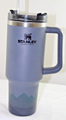 Stanley Adventure Quencher 40 oz Blue Dusk Landscape Tumbler