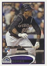 2012 Topps #534 Hector Gomez RC Colorado Rockies
