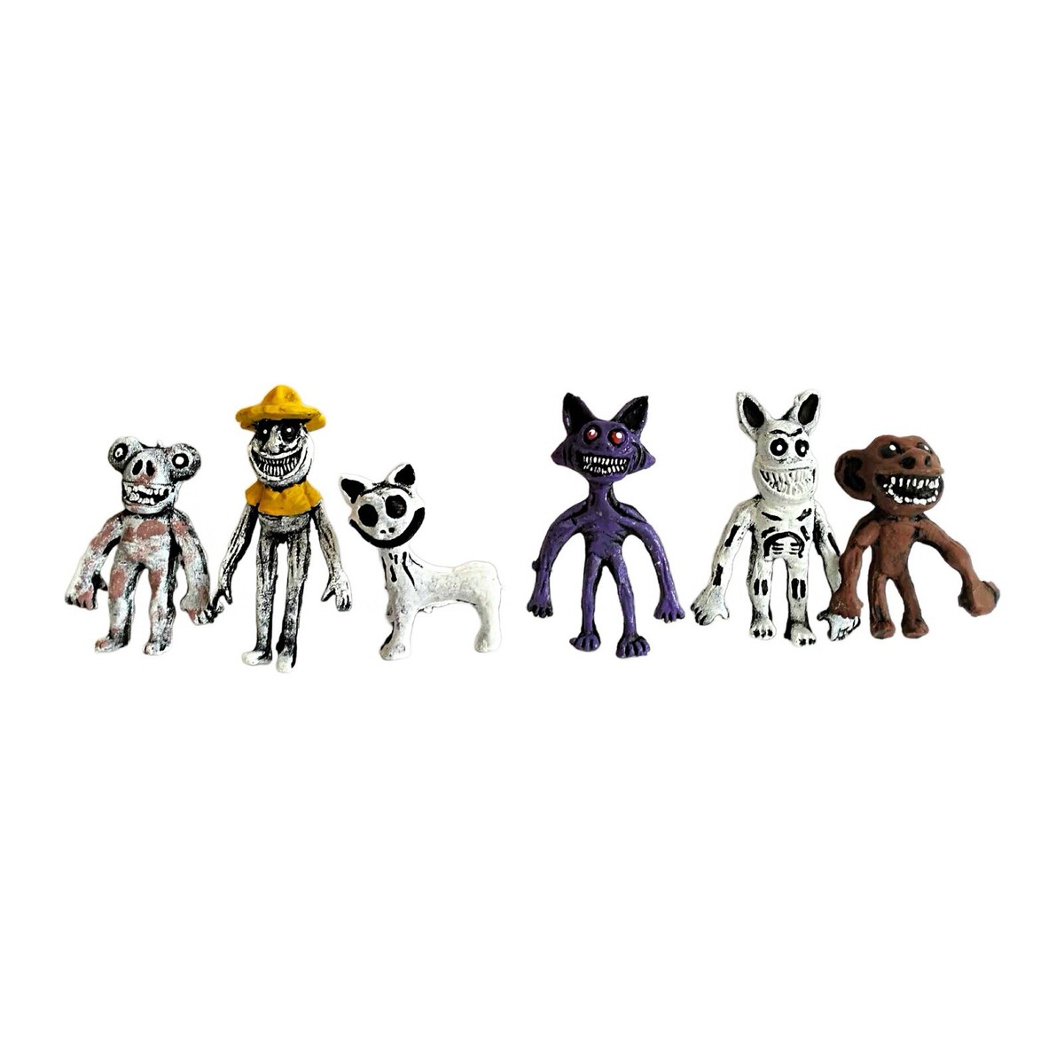Pack Of 6 ZOONOMALY FIGURES 4 Pack Of 6 ZOONOMALY FIGURES 4