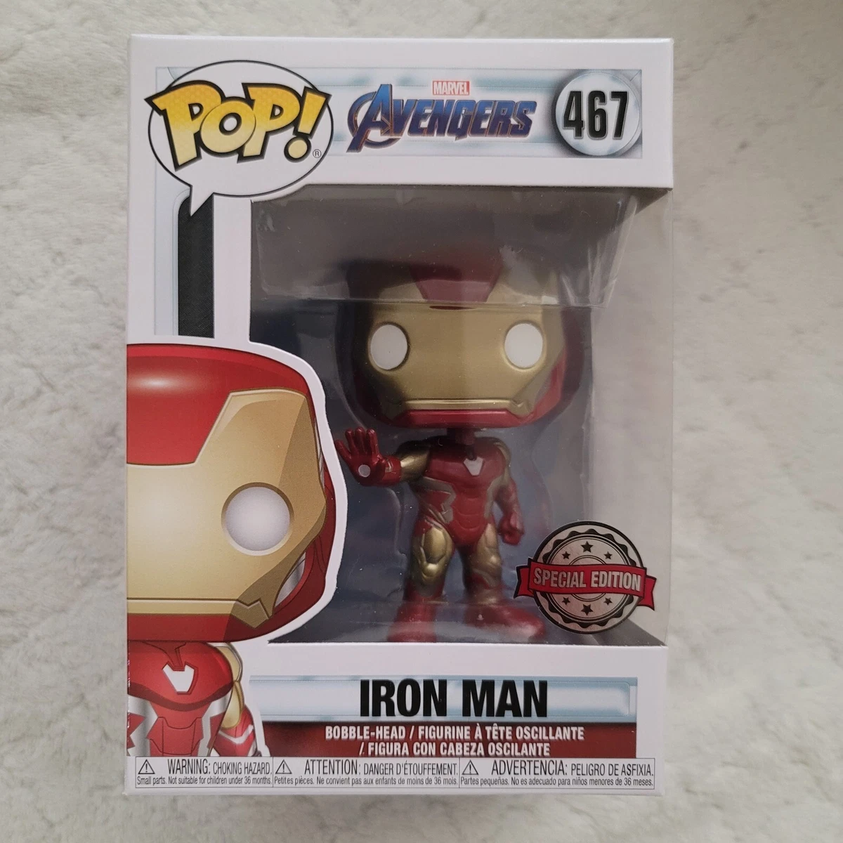 Figurine Pop Iron Man Marvel #467