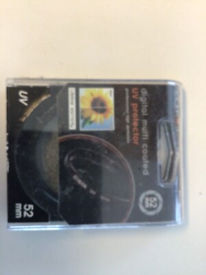 Zeikos 52mm UV Digital Multi-Coated Lens Glass Filter NOS